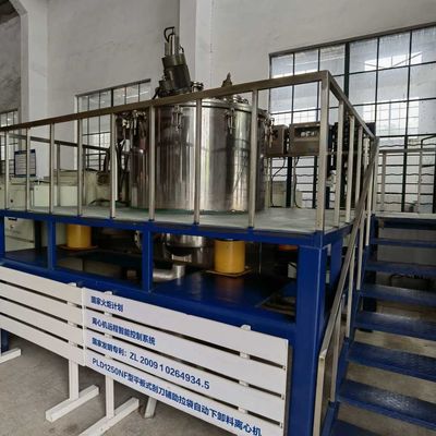 Modell-Vertical Batch Operate-Kundendienst versah Zentrifugen-Untenentleerung mit dem Tasche-Ziehen für Lebensmittelindustrie