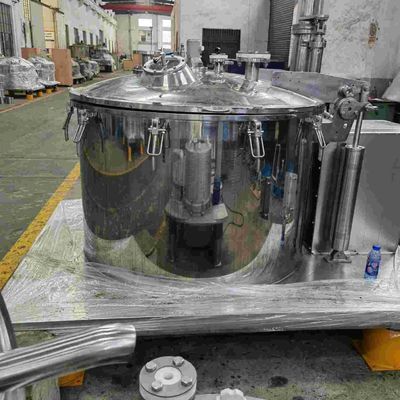 Chemische Verarbeitungsvier Korb-Zentrifuge der Punkt-Spitzen-Entladungs-Zentrifugen-400L