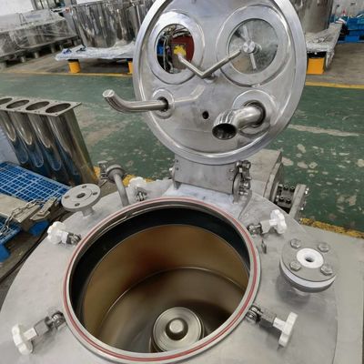 Automatischer vertikaler Zentrifugen-Nahrungsmittelgrad des Pflanzenöl-1100rpm