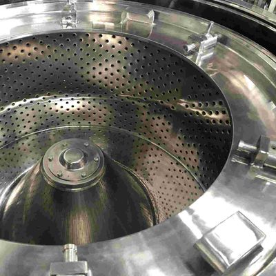 Industrielle Korb-Zentrifugen-Maschine der Sedimentbildungs-910L für Vitamin-Trennung
