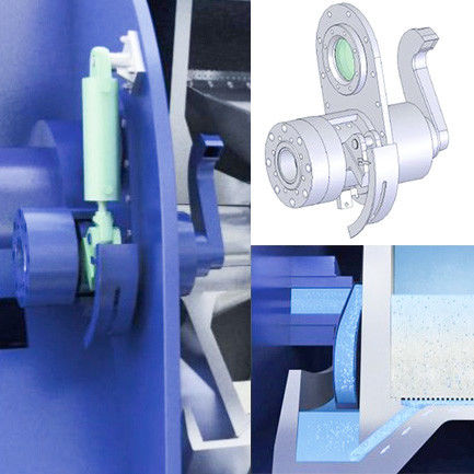 zentrifugiert horizontale Trennungs-Druckdose Peeler des Pulver-1400rpm für chemisches Produkt